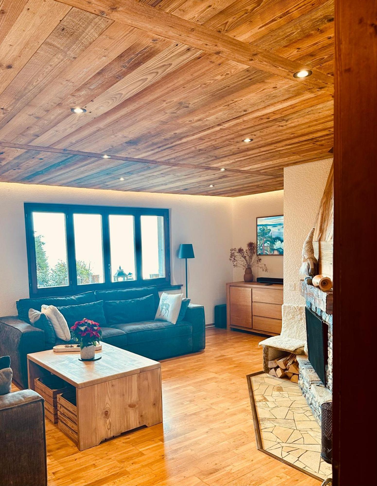 3,5 Pces - 80M2- Villars-Sur-Ollon Exteriér fotografie
